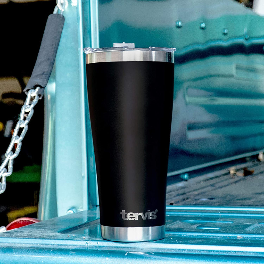 Triple Walled NFL Dallas Cowboys Edge Insulated Tumbler Cup Keeps Drinks Cold & Hot, 30Oz, Stainless Steel