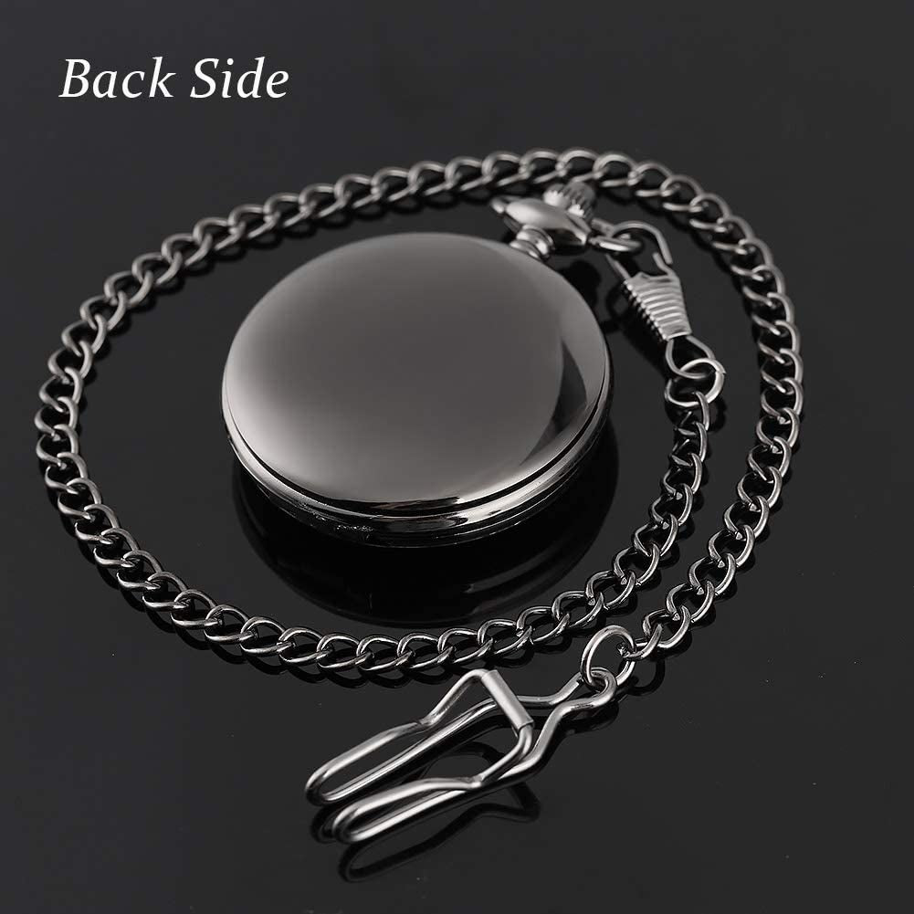 Men Gifts for Birthday Anniversary Valentines Day Graduation Fathers Day Christmas, Personalized Pocket Watch for Him